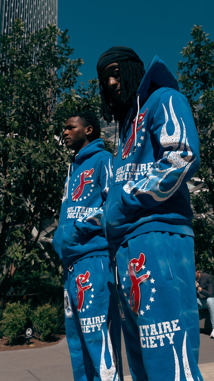 Royal Blue Sweatsuit