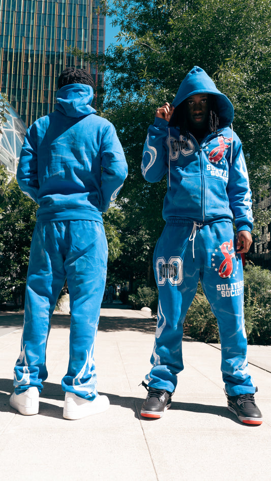 Royal Blue Sweatsuit
