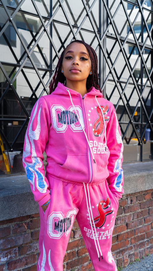PINK SWEATSUIT